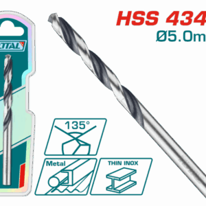 TOTAL HSS Drill Bit 5mm – TAC1200504