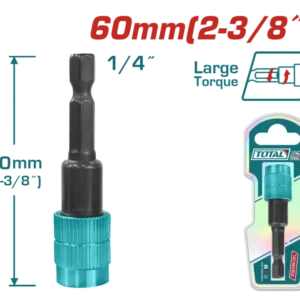 TOTAL 60mm Quick Release Screwdriver Bit Holder - TAC462602