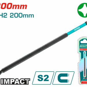 Total 200mm PH2 Impact Screwdriver Bit – TACIM71PH2200