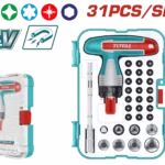 TOTAL T-Handle Ratchet Set 31 Pcs – TACSD30316