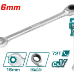 Total 16mm Ratchet Spanner – TCSPAR161