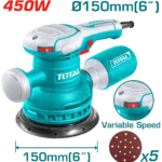 TOTAL Rotary Sander 450W – TF2061506