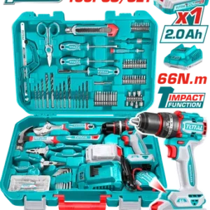 TOTAL Cordless Impact Drill Kit 20V - THKTHP11652