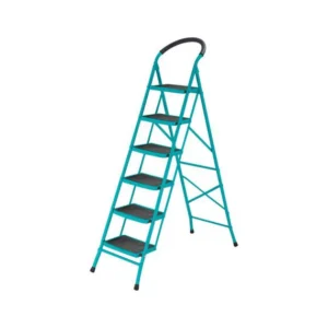 Total 6 Step Steel Ladder- THLAD09061
