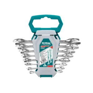 Total 8 Pcs Double Side Open Spanner Set- THT102386
