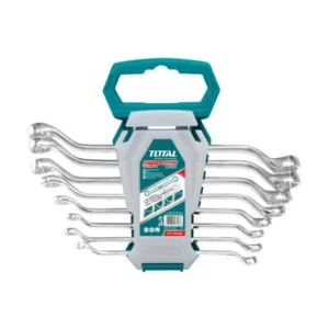Total 8 Pcs Offset Ring Spanner Set- THT102486