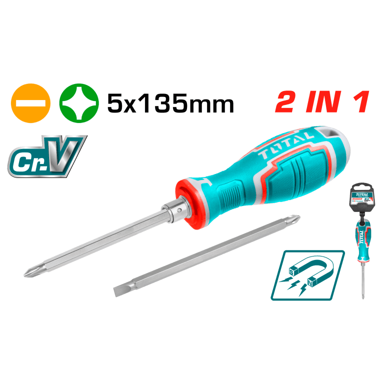 Total 2 In 1 Screwdriver Set – THT250226
