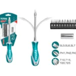 Total 12PCS Flexible Shaft Screwdriver Set- THT250FL1206