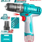 TOTAL Cordless Impact Drill - 12V | TIDLI12206
