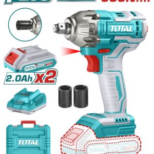 Total 20v Lithium-Ion Impact Wrench - TIWLI2038