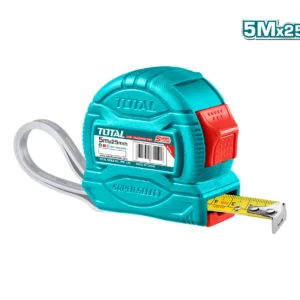 Total 5Mx25Mm Steel Measuring Tape- TMT34525