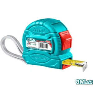 Total 8Mx25Mm Steel Measuring Tape- TMT34825