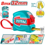 TOTAL Steel Measuring Tape 8m – TMT80832