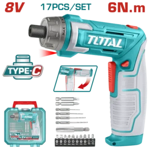 Total 6Nm Li-ion Cordless Screwdriver – TSDLI08025