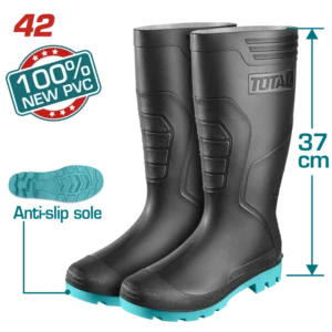 TOTAL Waterproof Rain Boots Size 42 - TSP308LYB.42